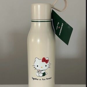 Starbucks × Hello Kitty "Together in Fun Forever" 2025 Collab Water Bottle